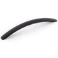 Contemporary Pull, 11-3/8" Center-to-Center, Brushed Black alt 0