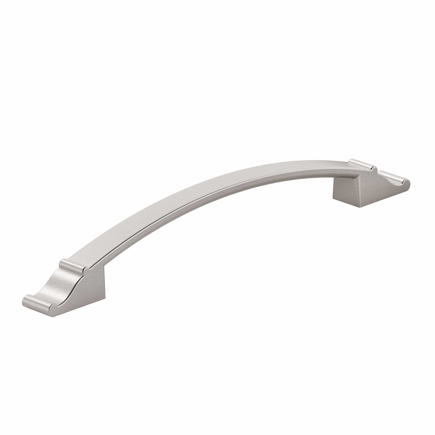 Traditional Pull, 7-9/16" Center-to-Center, Brushed Nickel alt 0