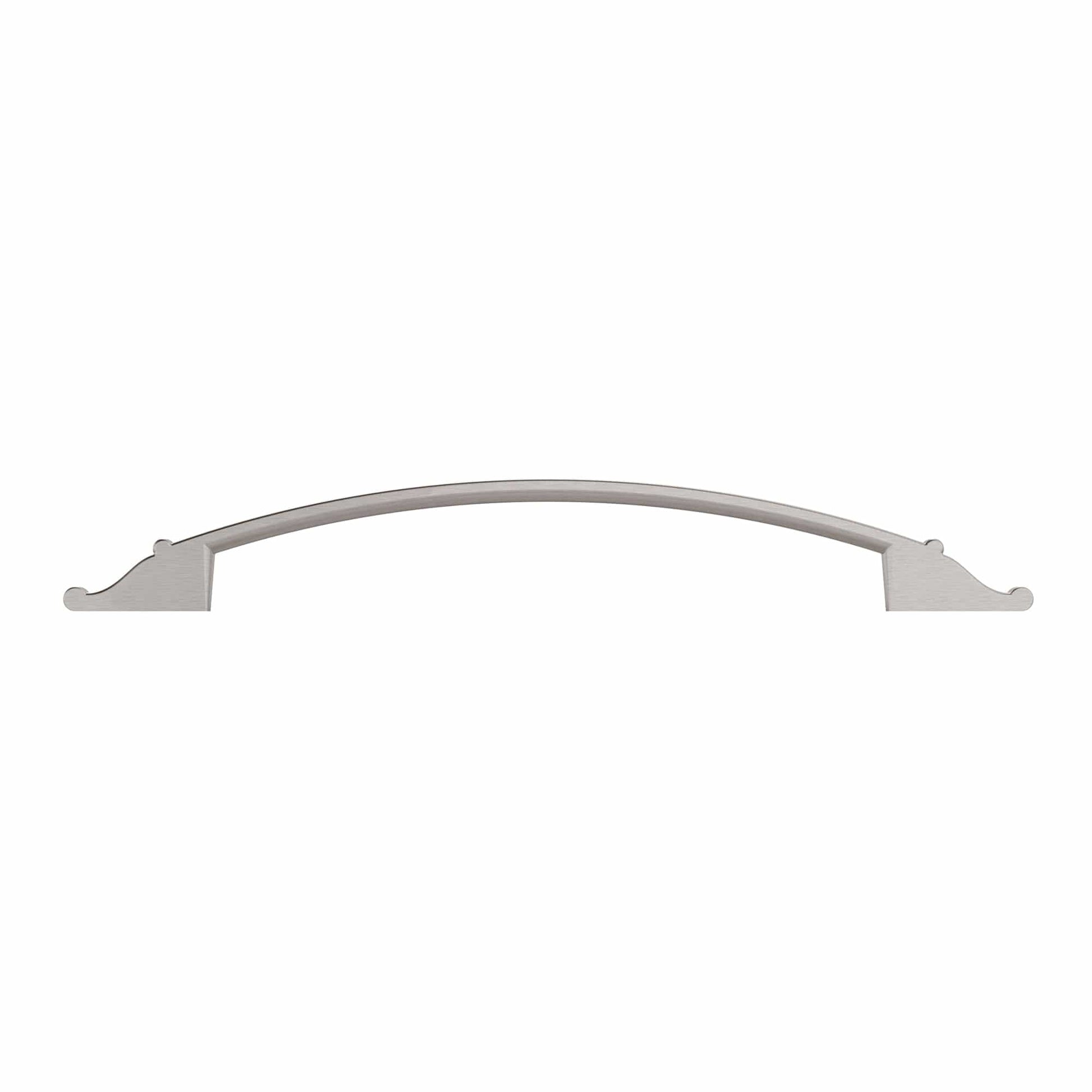 Traditional Pull, 7-9/16" Center-to-Center, Brushed Nickel alt 0