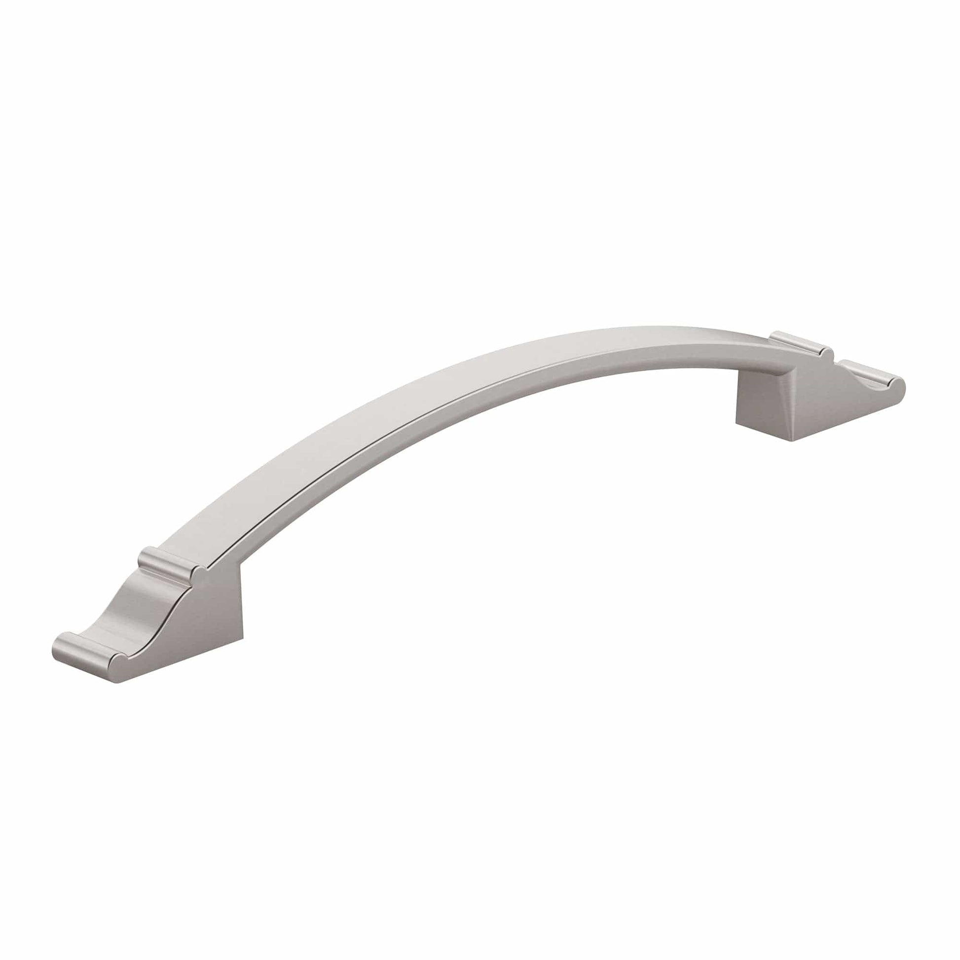 Traditional Pull, 12-5/8" Center-to-Center, Brushed Nickel alt 0