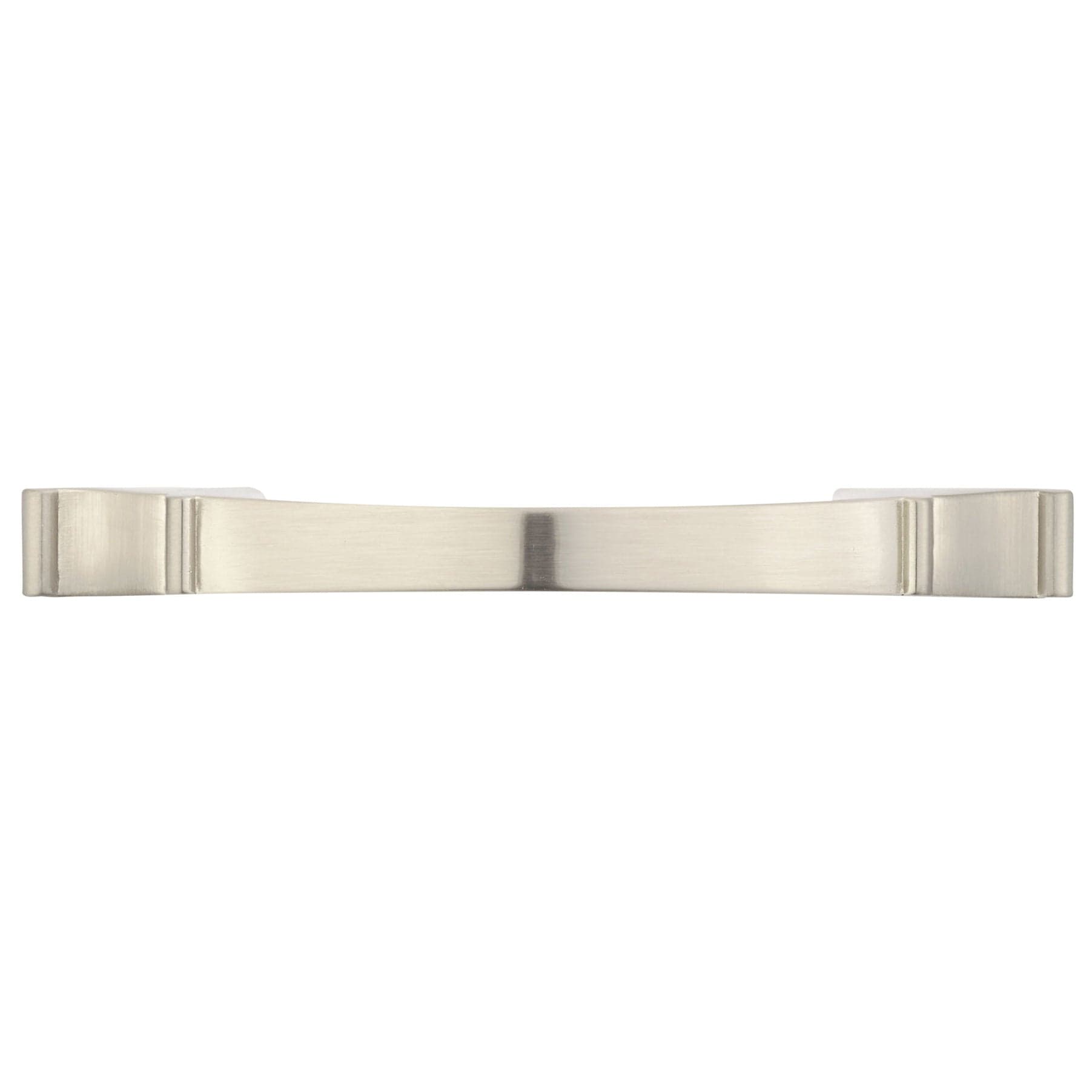 Traditional Pull, 3" or 3-3/4" Center-to-Center, Brushed Nickel alt 0