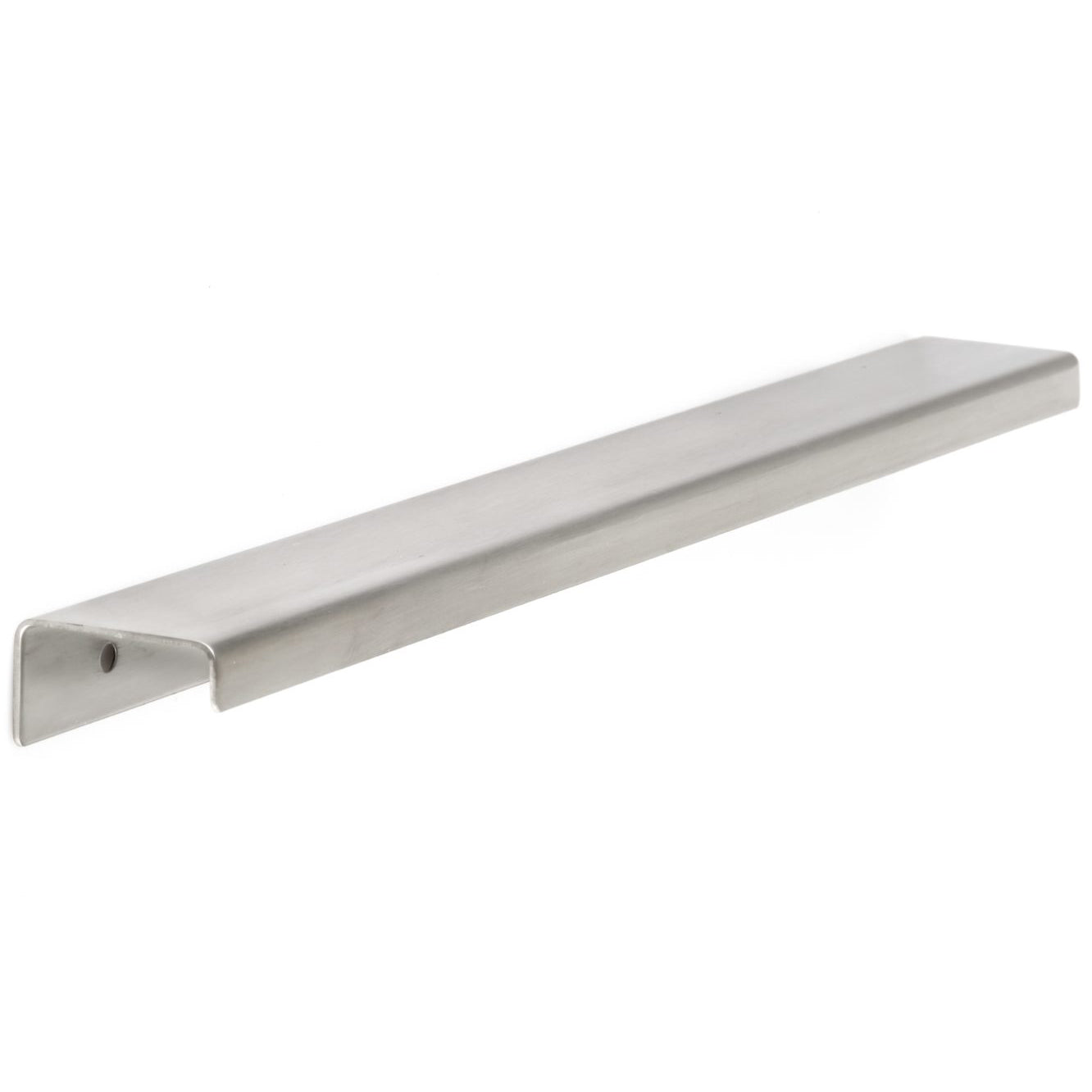 Contemporary Edge Pull, 11" Center-to-Center, Stainless Stee alt 0