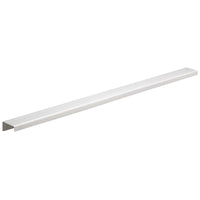 Contemporary Edge Pull, 20" Center-to-Center, Stainless Steel alt 0