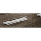 Contemporary Edge Pull, 20" Center-to-Center, Stainless Steel alt 0