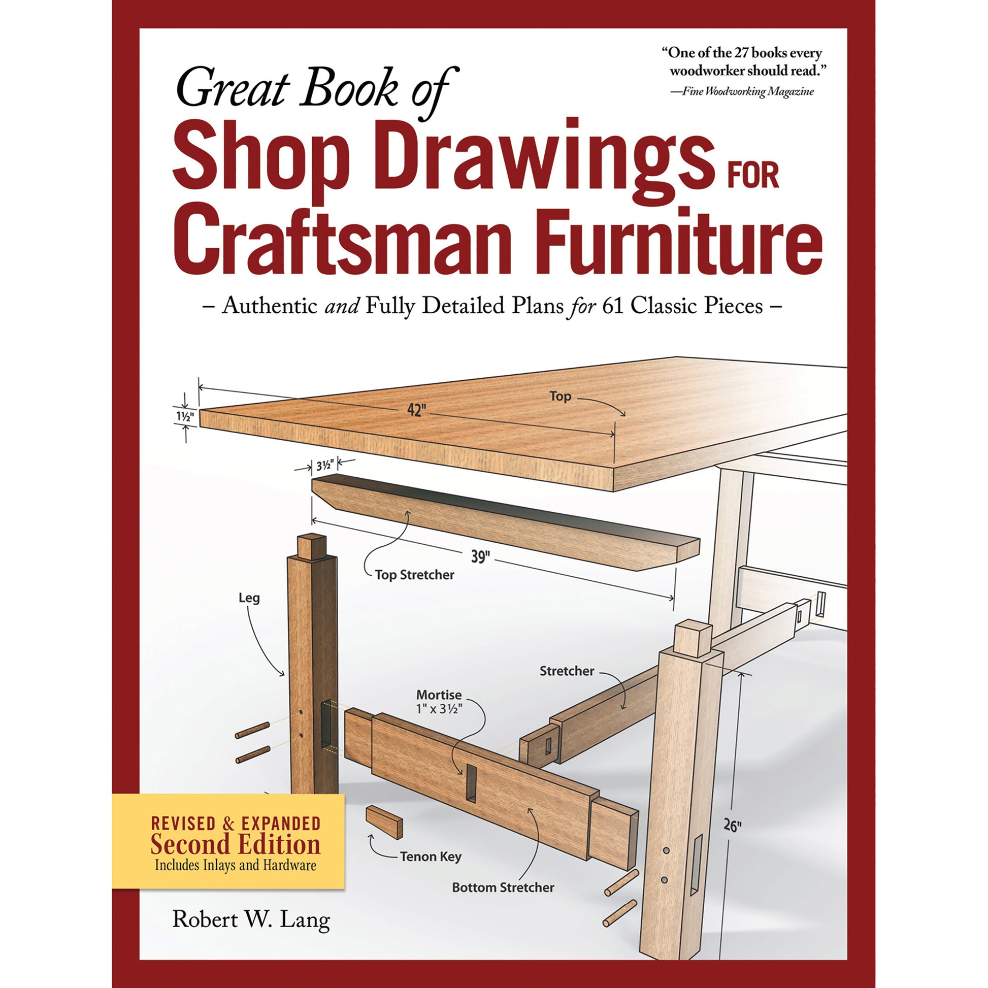 Great Book of Shop Drawings for Craftsman Furniture, Rev & E alt 0