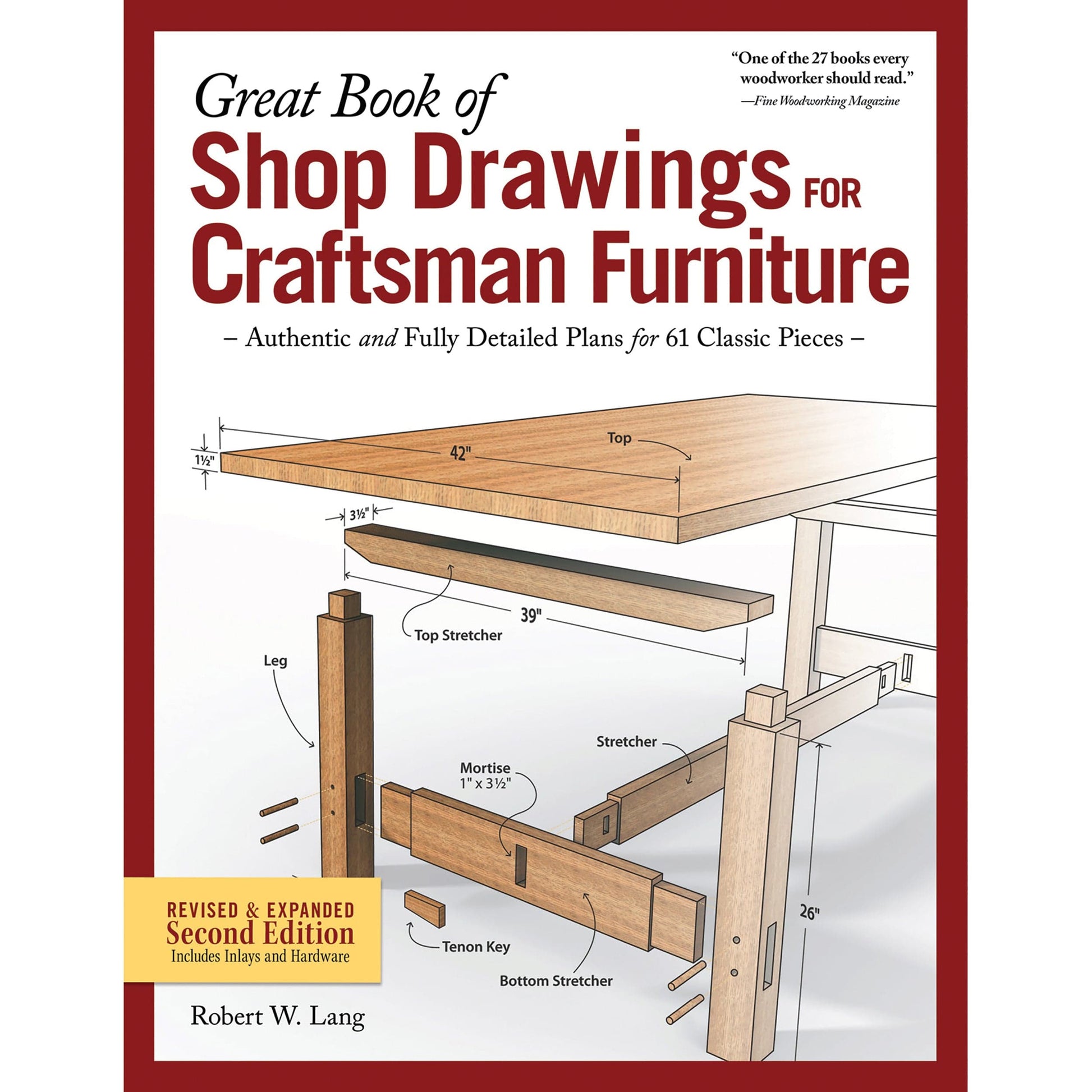 Great Book of Shop Drawings for Craftsman Furniture, Rev & E alt 0