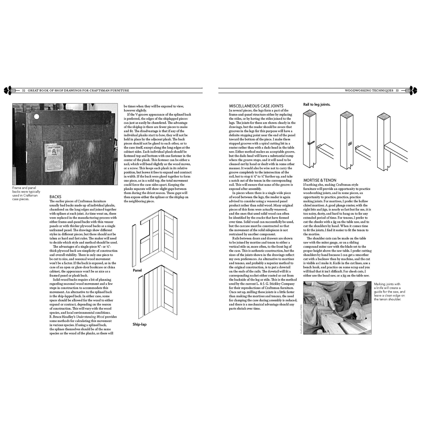 Great Book of Shop Drawings for Craftsman Furniture, Rev & E alt 3