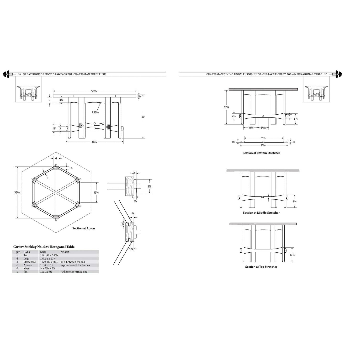 Great Book of Shop Drawings for Craftsman Furniture, Rev & E alt 4