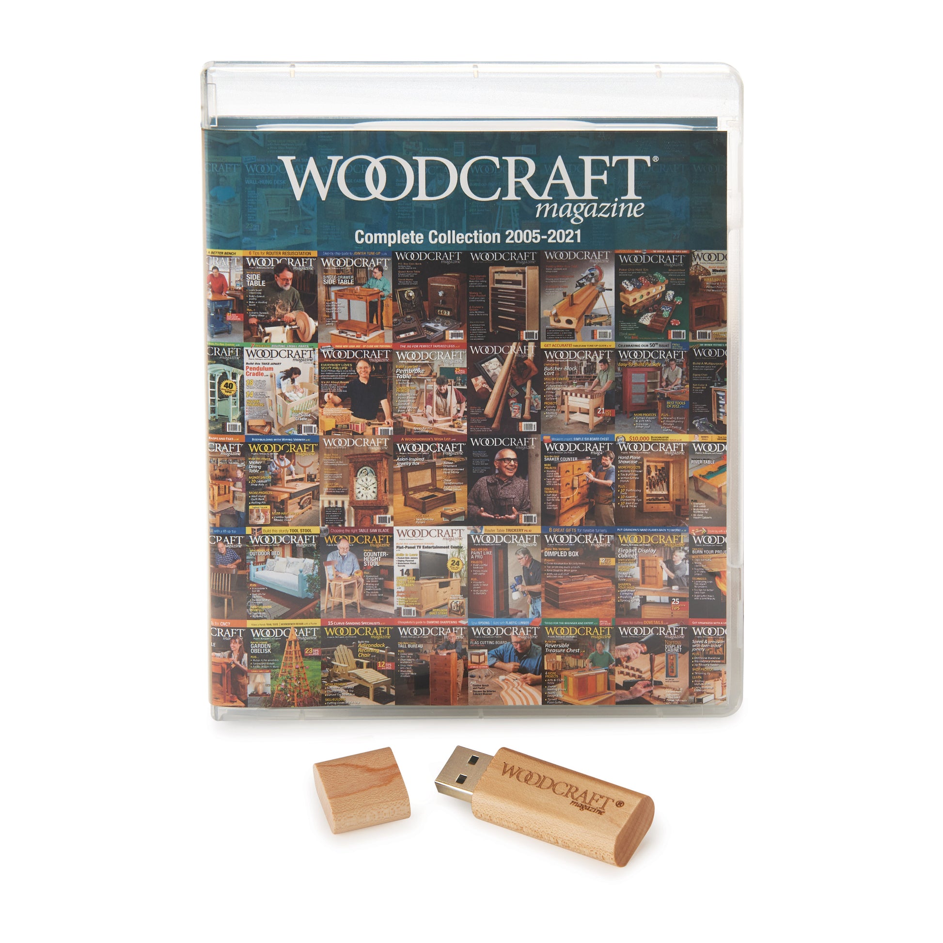 Woodcraft Magazine Computer Thumb Drive of Digital Issues 2005-2021