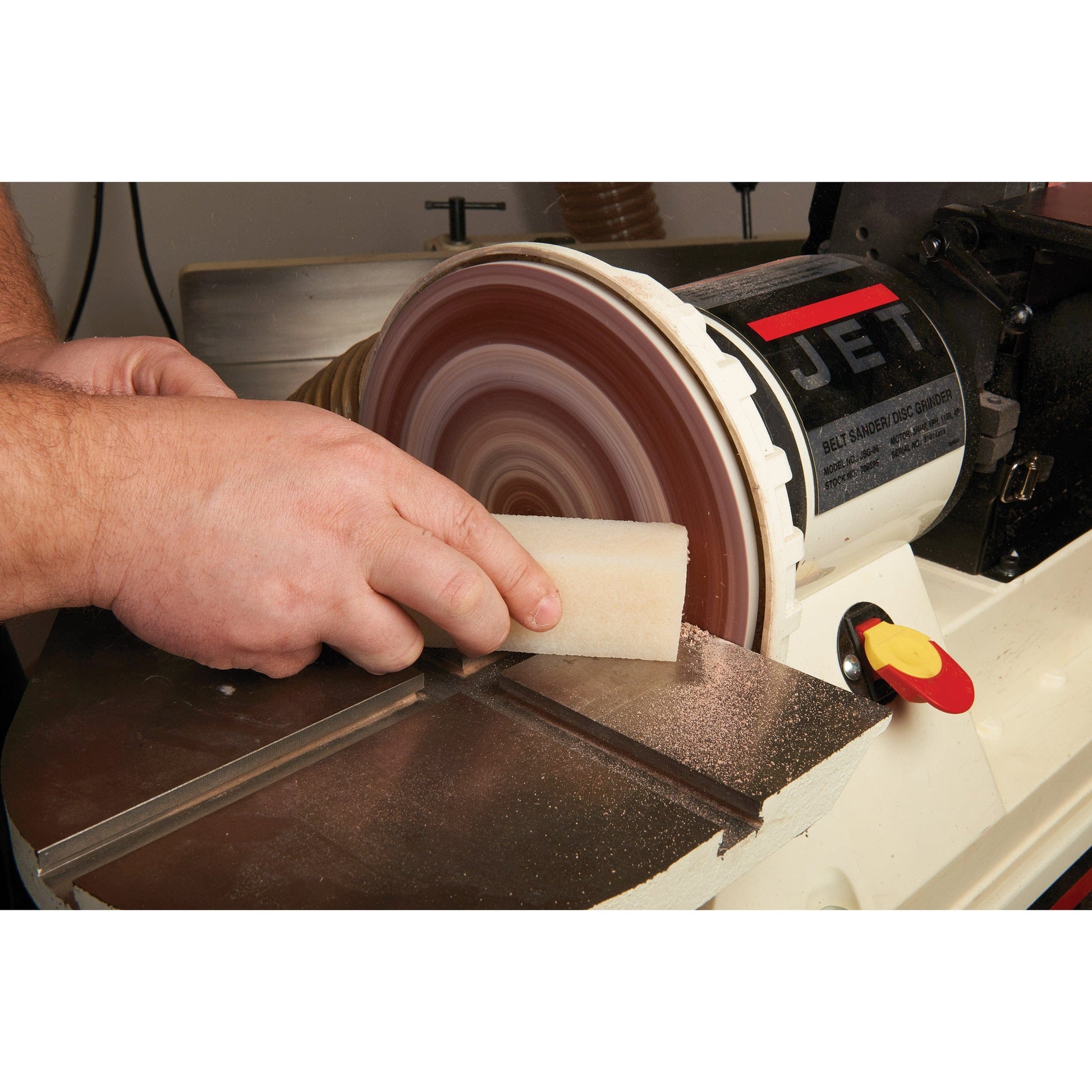 Abrasive Belt Cleaner - 2" x 2" x 12" alt 0