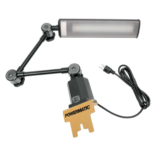 Light with Bracket for PM3520C Woodworking Lathe alt 0