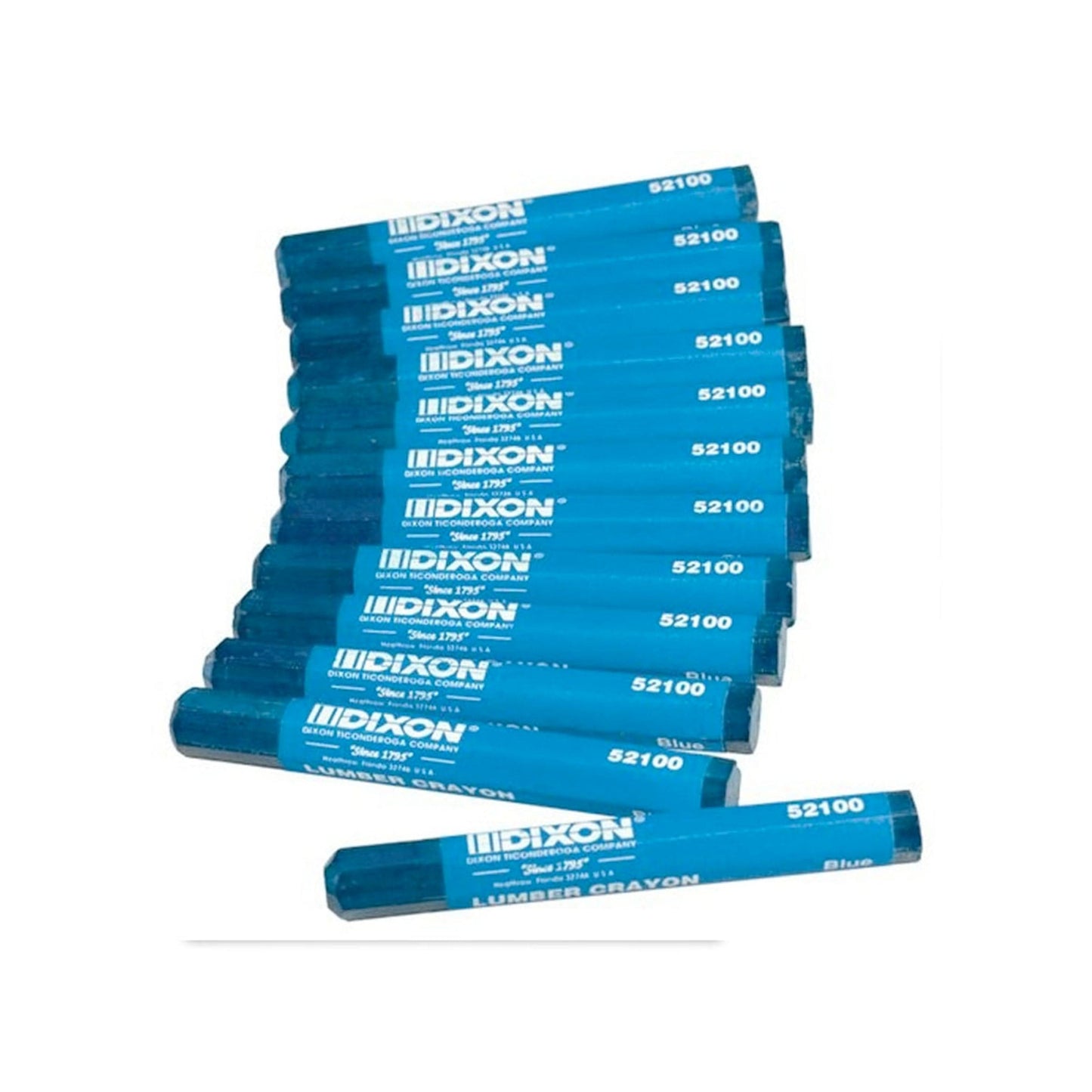 Dixon Lumber Crayon Blue Pack of 12