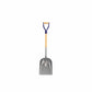 Scoop Shovel Heavy Gauge Aluminum 11" X 14" with 27" Wood Handle alt 0