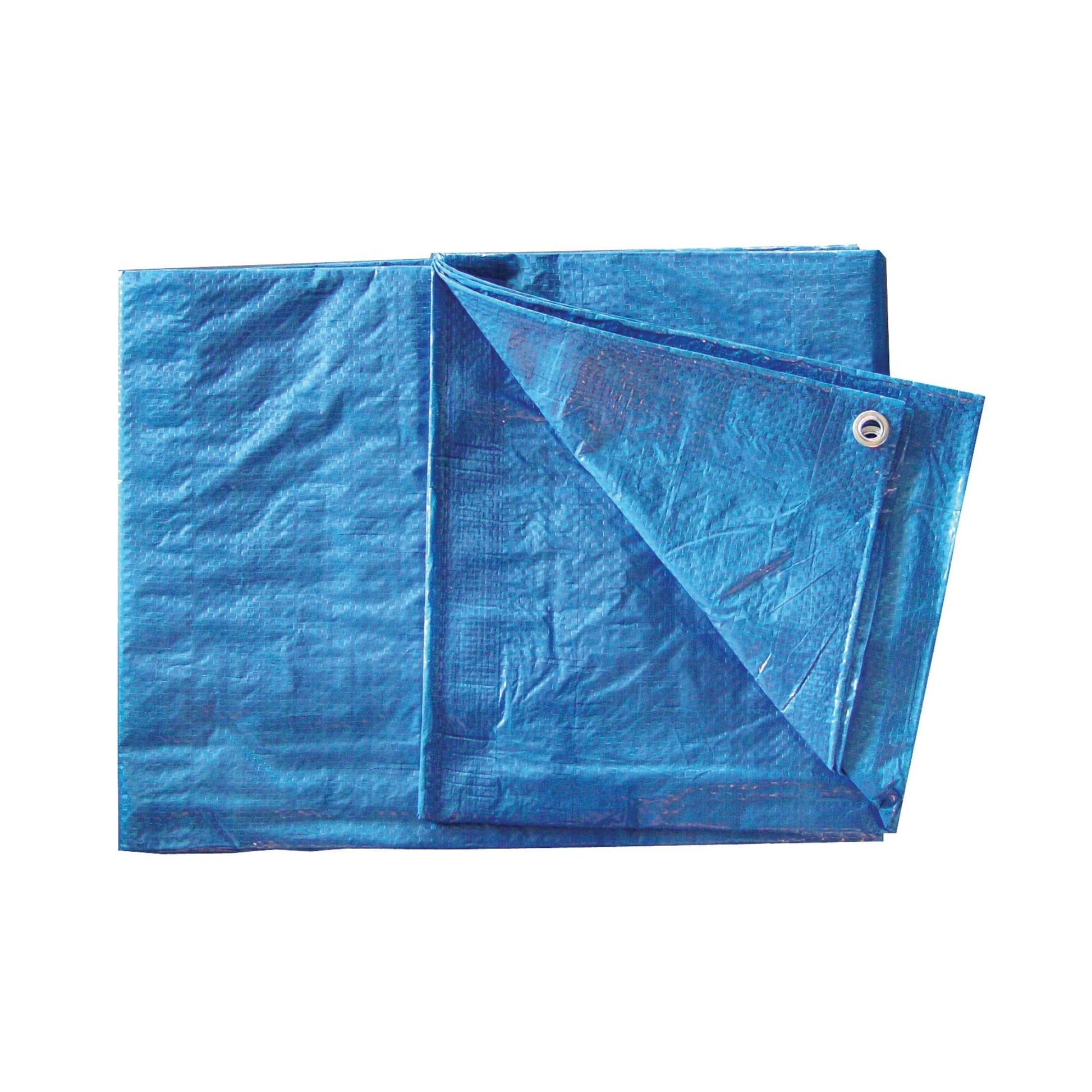 Tear-Resistant Polyethylene Tarp Blue 16' X 20' alt 0