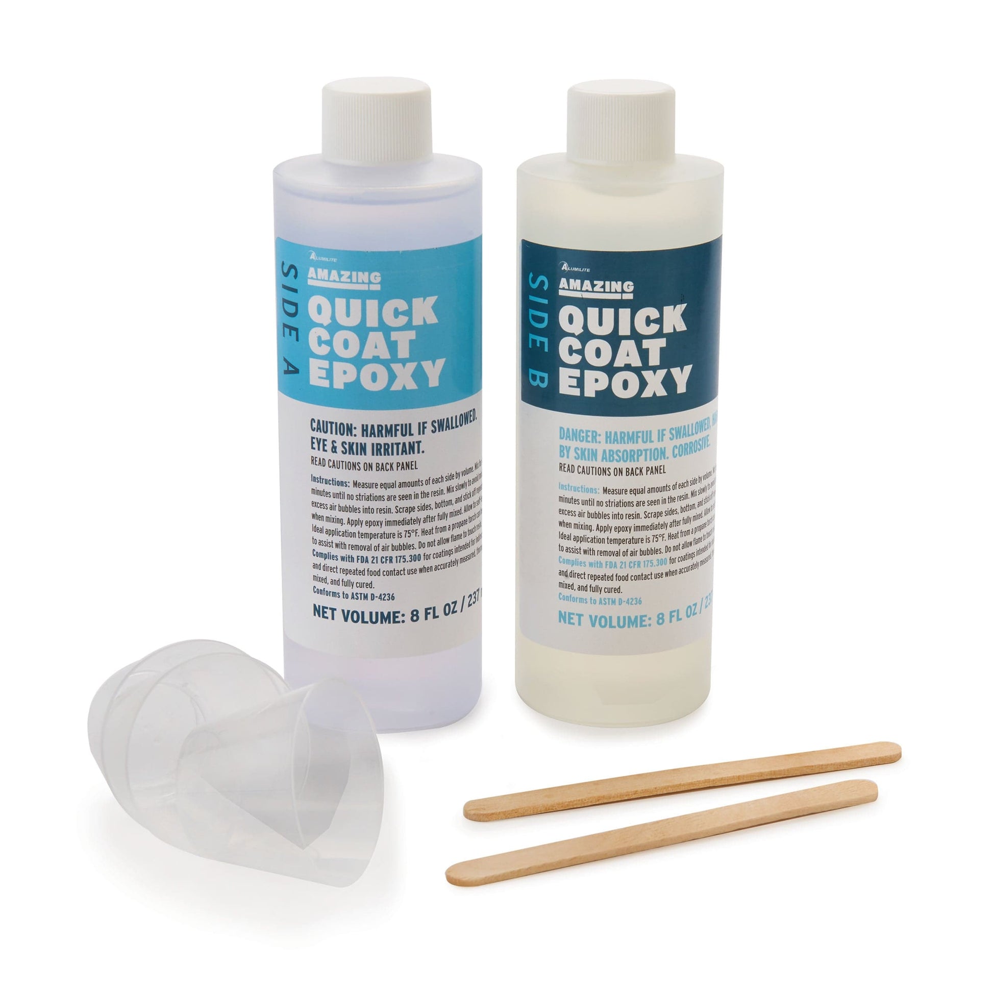Amazing Quick Coat Epoxy Kit - 16 oz alt 0
