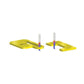 51504-K Spiral O Single Flute Plastic Cutting Down-Cut Mirror Finish CNC Router Bit 1/4"D 3/4"CH 1/4"SH 2"OL alt 0