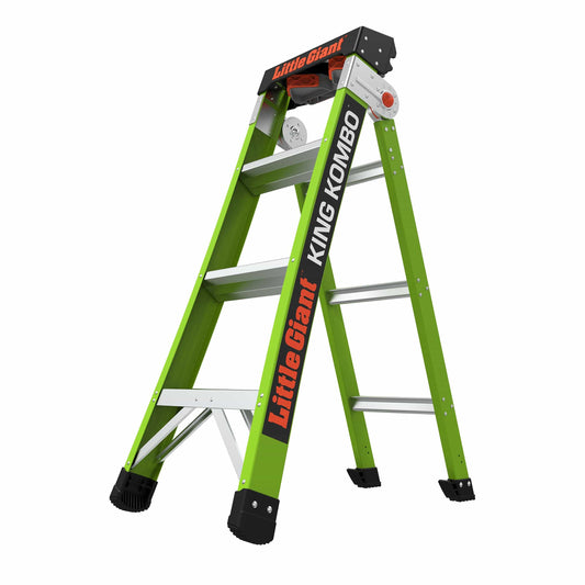 King Kombo Professional 4', 3-In-1 Combination Ladder alt 0