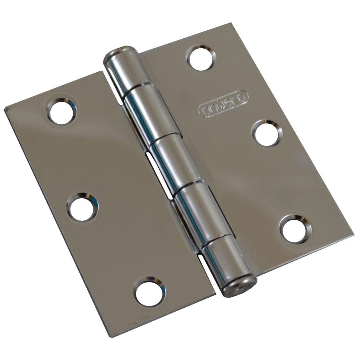 3" (76 mm) Full Mortise Butt Hinge Chrome, 1 Pair alt 0