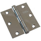 3" (76 mm) Full Mortise Butt Hinge Chrome, 1 Pair alt 0