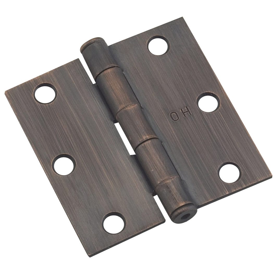 3" (76 mm) Full Mortise Butt Hinge Oil-Rubbed Bronze, 1 Pair alt 0