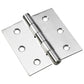3" (76 mm) Full Mortise Butt Hinge Stainless Steel, 1 Pair alt 0