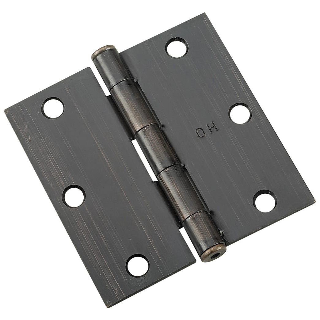 3-1/2" (89 mm) Full Mortise Butt Hinge Oil-Rubbed Bronze, 1 alt 0