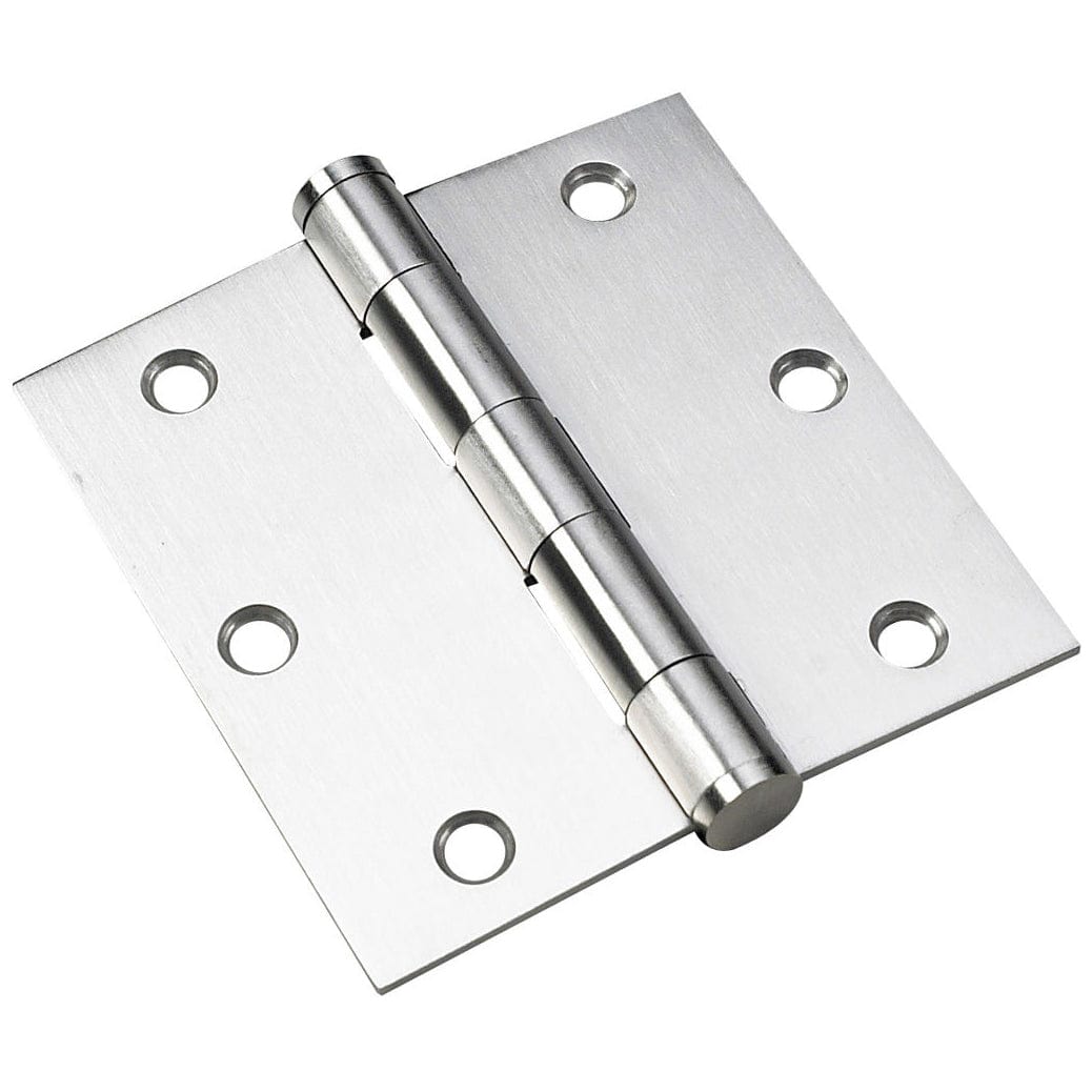 3-1/2" (89 mm) Full Mortise Butt Hinge Stainless Steel, 1 Pa alt 0