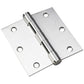 3-1/2" (89 mm) Full Mortise Butt Hinge Stainless Steel, 1 Pa alt 0