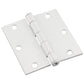 3-1/2" (89 mm) Full Mortise Butt Hinge White, 1 Pair alt 0