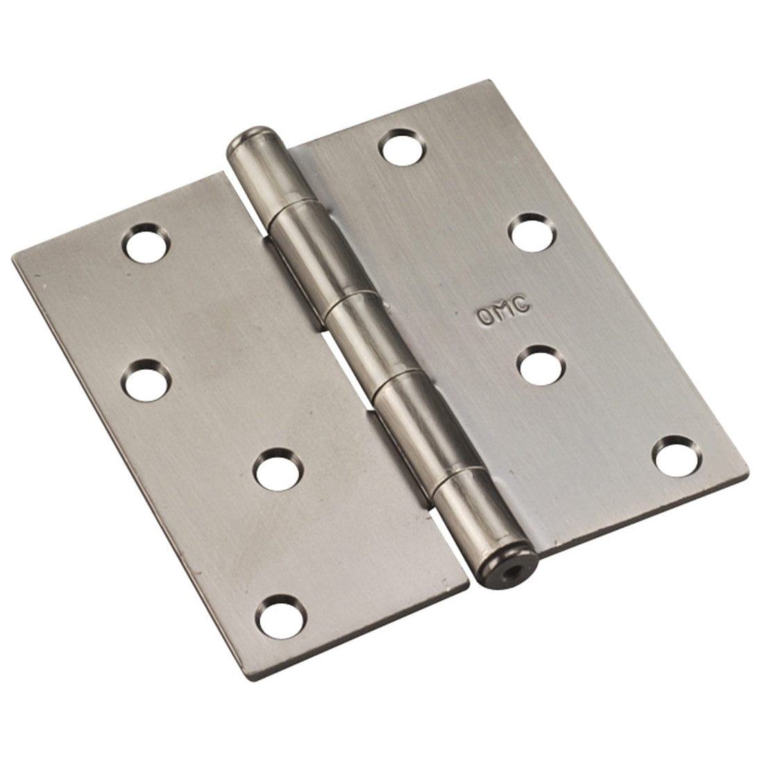 4" (102 mm) Full Mortise Butt Hinge Antique Nickel, 1 Pair alt 0
