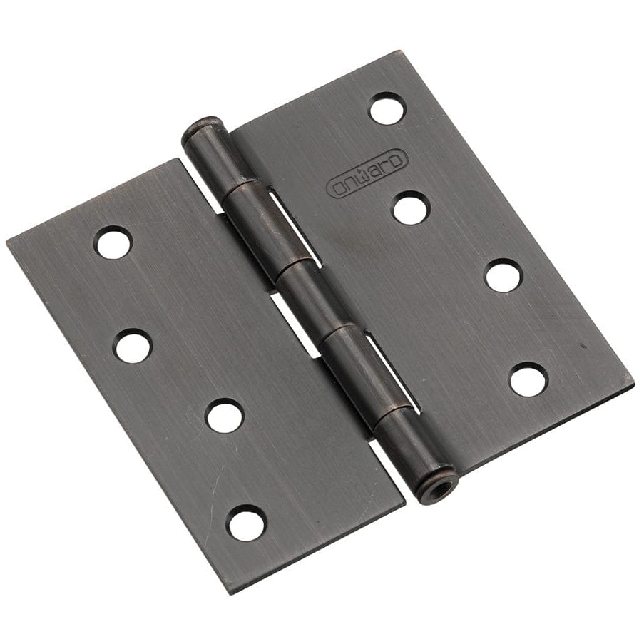 4" (102 mm) Full Mortise Butt Hinge Oil-Rubbed Bronze, 1 Pai alt 0
