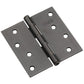 4" (102 mm) Full Mortise Butt Hinge Oil-Rubbed Bronze, 1 Pai alt 0