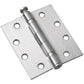 4" (102 mm) Full Mortise Ball Bearing Butt Hinge with Raised alt 0