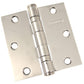 3-1/2" (89 mm) Full Mortise Ball Bearing Butt Hinge Chrome, alt 0