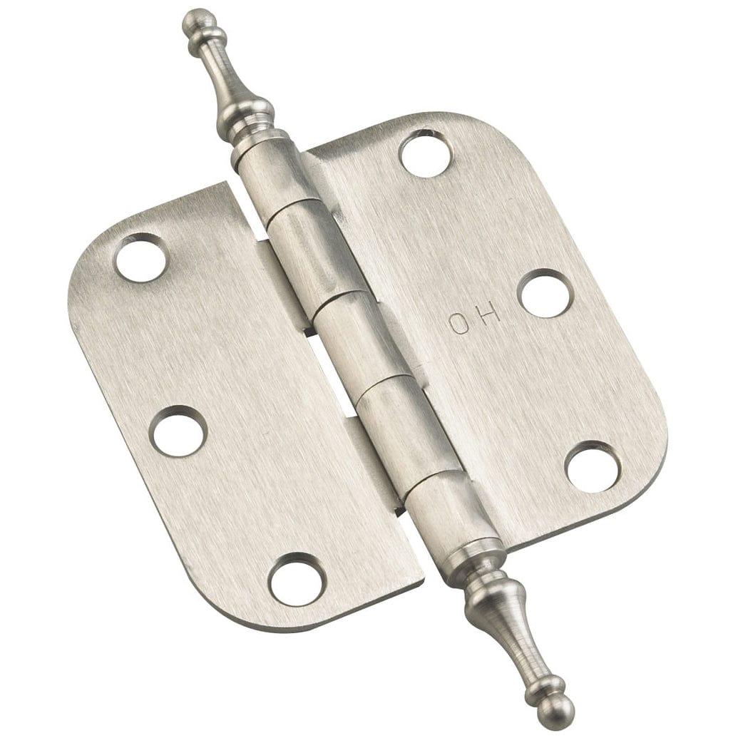 3" (76 mm) Full Mortise Butt Hinge with Steeple Tips - 5/8", alt 0