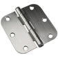 3-1/2" (89 mm) Full Mortise Butt Hinge 5/8" Radius Antique N alt 0