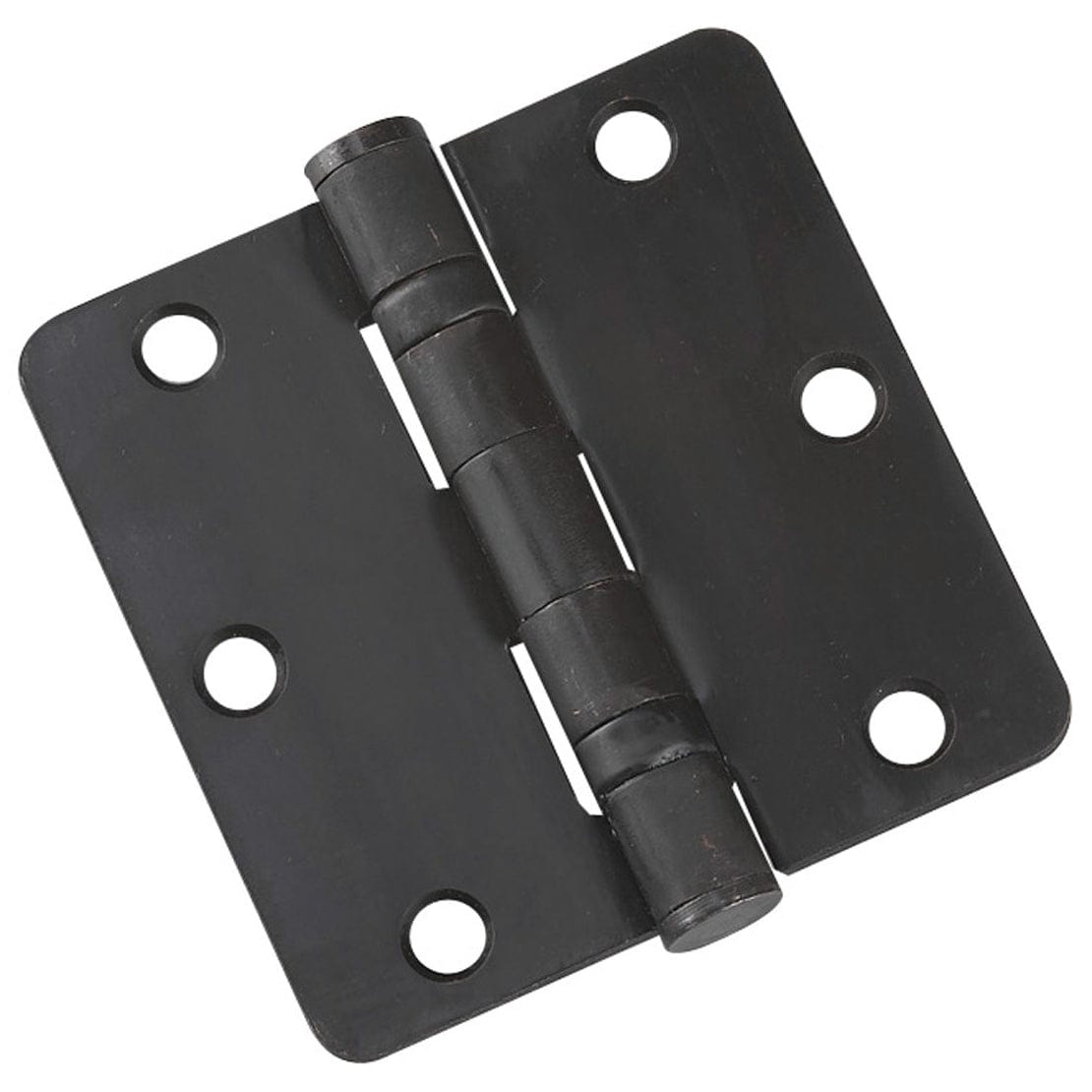 3-1/2" (89 mm) Full Mortise Ball Bearing Butt Hinge 1/4" Rad alt 0