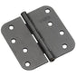 4" (102 mm) Full Mortise Butt Hinge 5/8" Radius Oil-Rubbed B alt 0