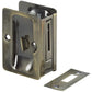 3-7/32" (82 mm) Pocket Door Pull  Rectangular Antique Brass Privacy alt 0
