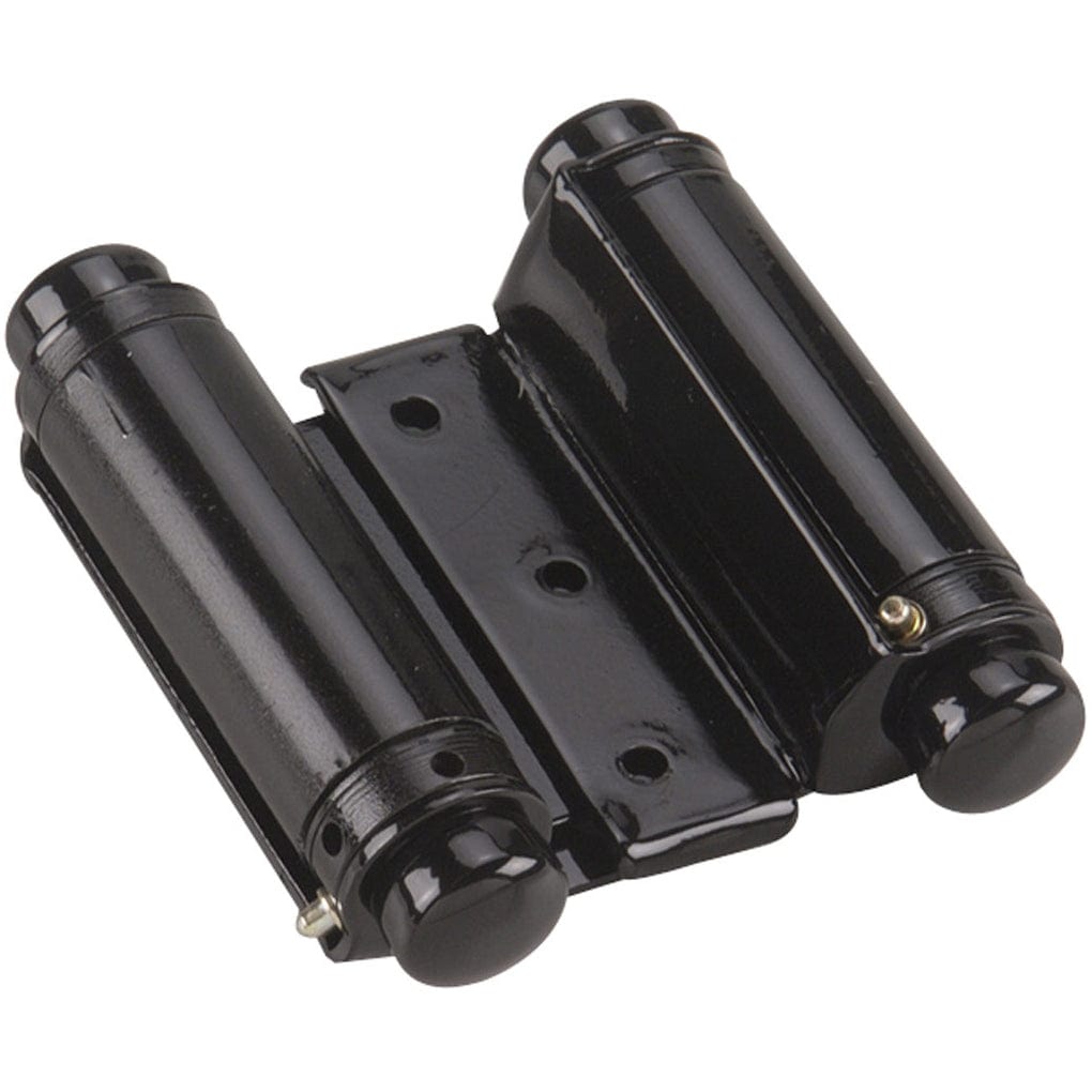 3'' Double Action Spring Hinge Black, 1 Pair alt 0