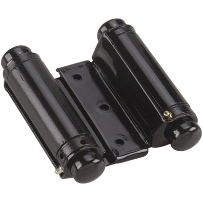 3'' Double Action Spring Hinge Black, 1 Pair alt 0