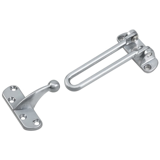 Security Latch Satin Chrome  4 1/16" (104 mm) alt 0