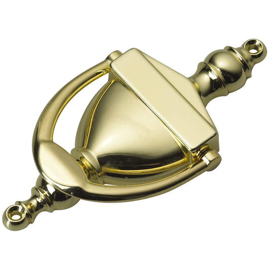 Door Knocker Brass 6 1/4" (159 mm) alt 0