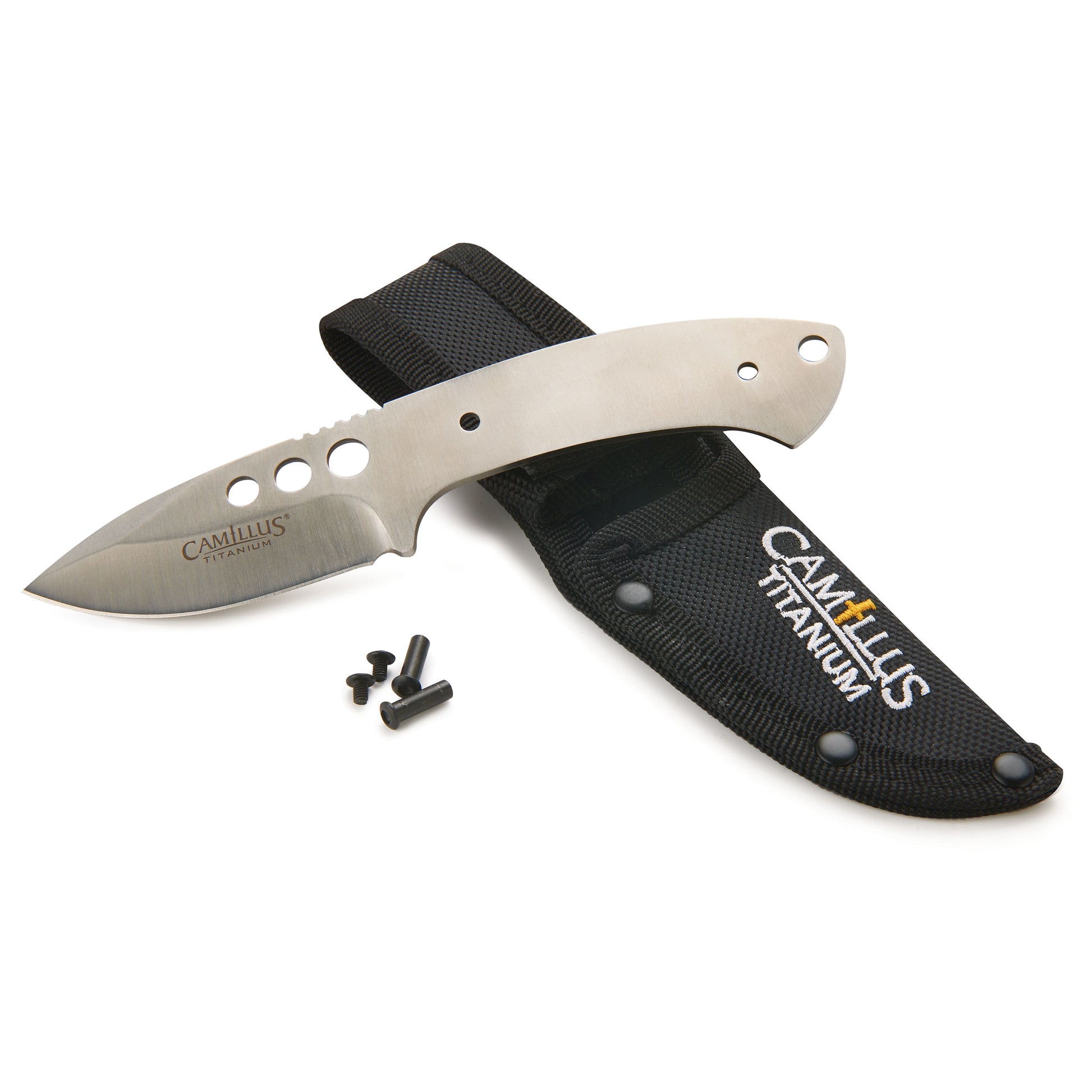 Camillus Straf Fixed Blade Knife for Hunting and Fishing - Unfinished Kit