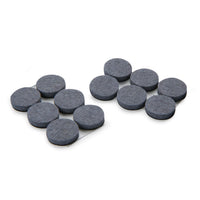 Heavy Duty Self-Stick Felt Pads - 1-1/2" - Round - 12 Piece alt 0