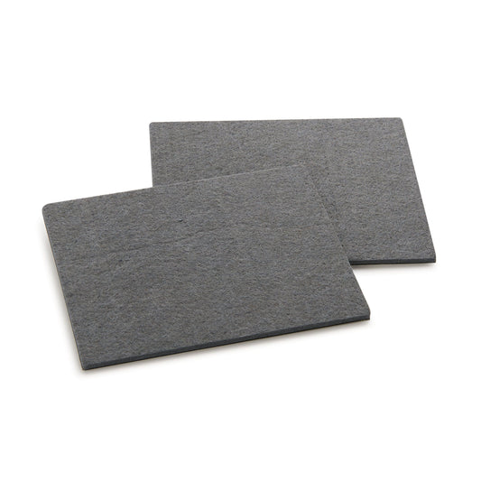 4-1/2" x 6" Pad Heavy-Duty Self-Stick Felt Pair alt 0