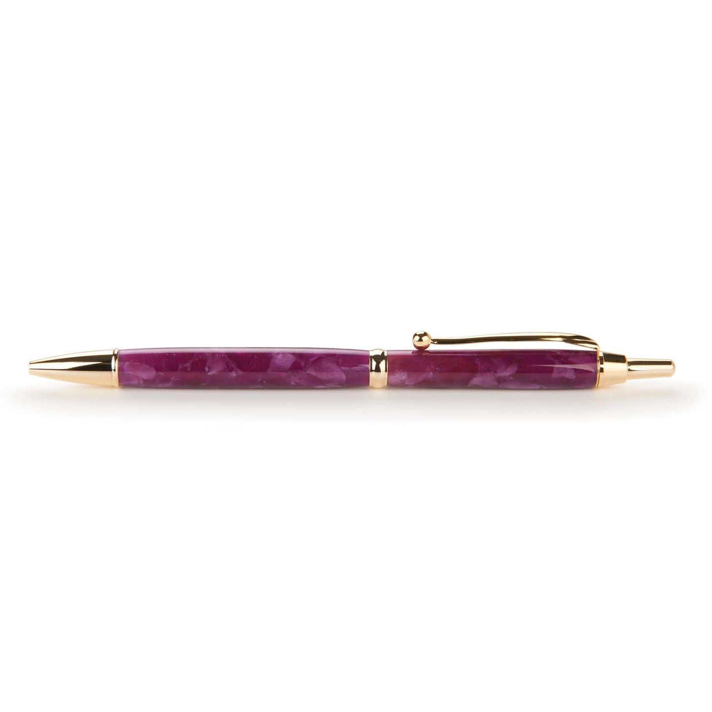7mm Slim Style Click Pen Kit Schmidt Mech Gold alt 0