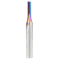 43500-K Single O Flute Plastic Cutting Router Bit 1/8"D  1/2"CH 1/4"SH 2"OL alt 0