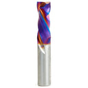 46188-K Compression Spiral Double Flute Router Bit 1/2"D 1-1/4"CH 1/2"SH" 3"OL alt 0