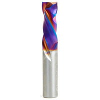46188-K Compression Spiral Double Flute Router Bit 1/2"D 1-1/4"CH 1/2"SH" 3"OL alt 0